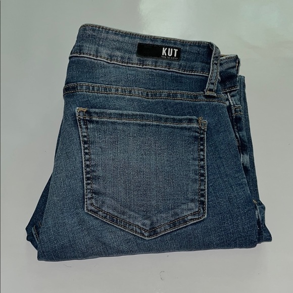 Kut From The Kloth Catherine Boyfriend Mid Rise Size 2 - Picture 3 of 16